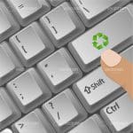 Recycle button in key board